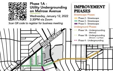WeHo Design District Streetscape Project Business Owners Meeting – January 12