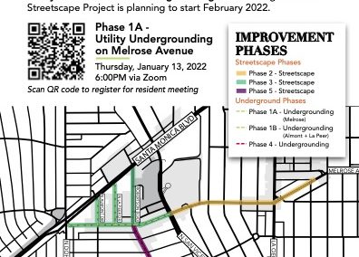 WeHo Design District Streetscape Project Residents Meeting – January 13