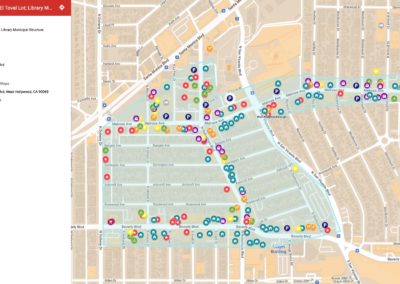 WeHo Design District Business Map