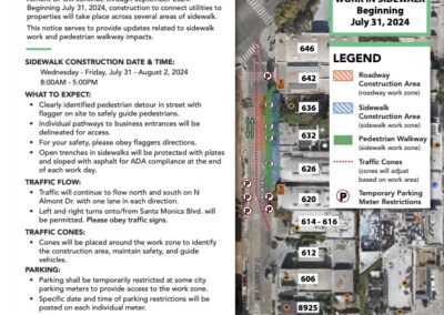 Construction Notice: Utility Undergrounding on Almont Dr + La Peer Dr Updates